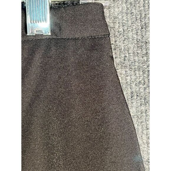 Isaac Mizrahi Target Midi Pencil Skirt Zip Slit High Waisted Black Womens Size 8 - Picture 4 of 12